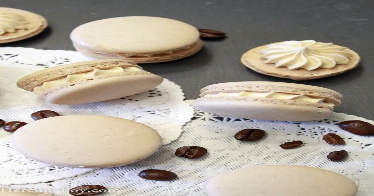 coffee flavored macaron filling