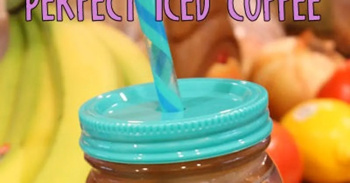 how do you make flavored iced coffee